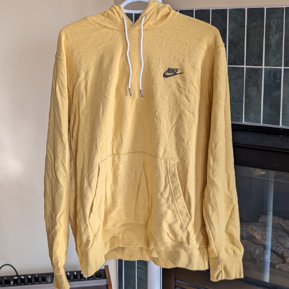 Nike Yellow Hoodie